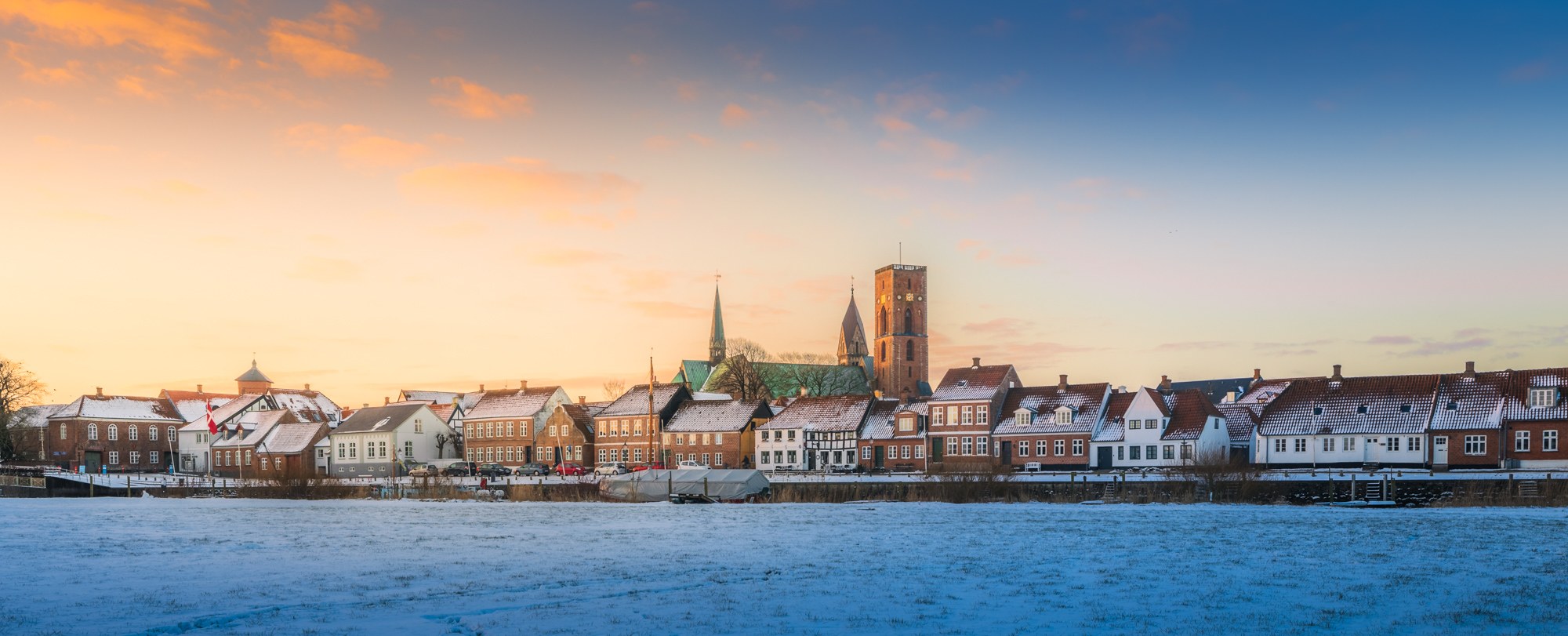 Ribe i vinterlys Ribe i vinterlys — Ribe